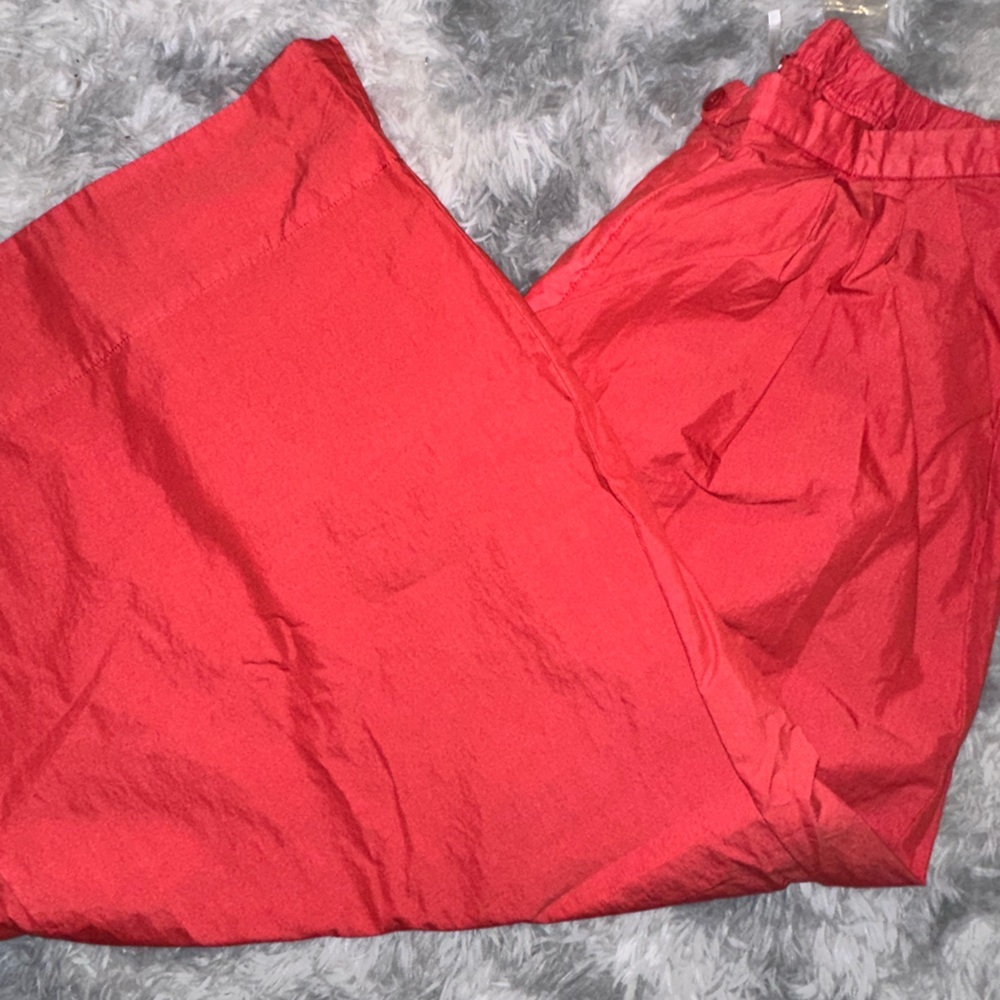 Paige Pleated Pull-on Trousers at Free People in Bella Rosa - NWT XL - Picture 4 of 5